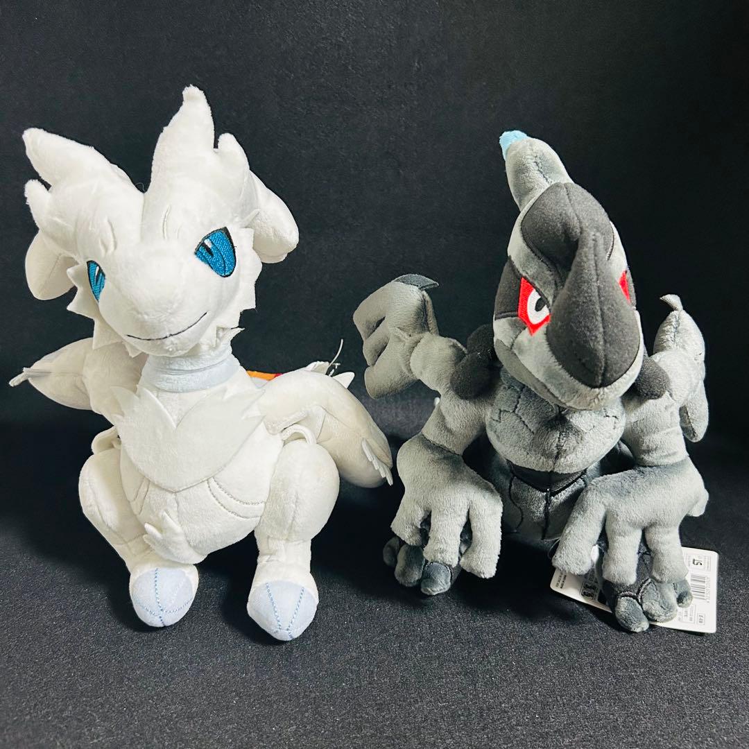 ポケモンセンター ボスごっこ レシラム ゼクロム ぬいぐるみ タグ付き