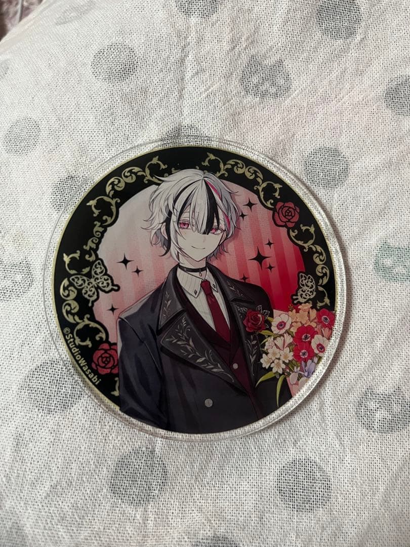 あくねこ 悪魔執事と黒い猫 グラッテ コースター アクリルコースター