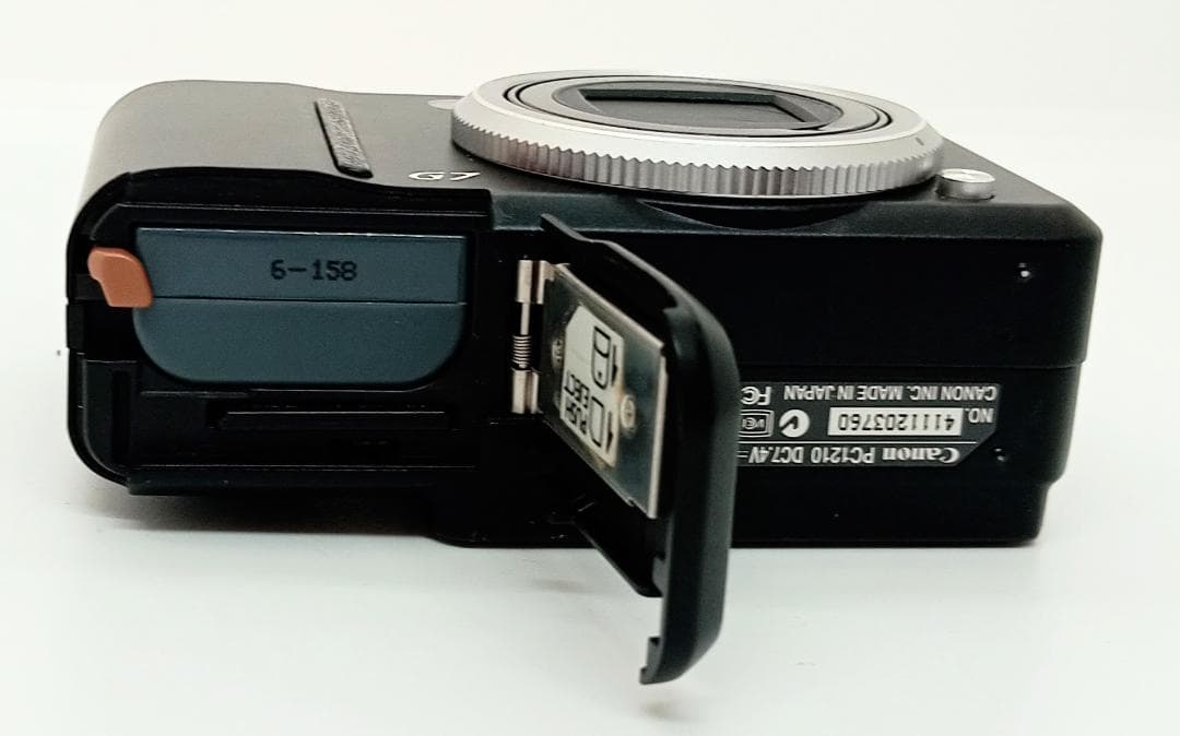 Canon PowerShot G7 10.0MP 黒 充電器、SDカード付き