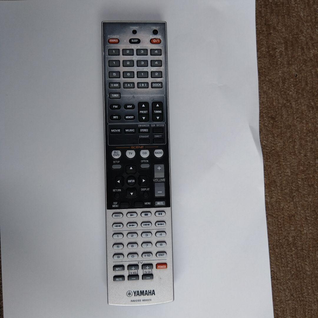 中古美品 ヤマハ AVアンプ 5.1ch ブラック AX-V465(B)