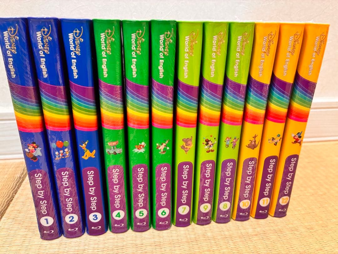 ディズニー英語システム Blu-rayステップバイステップ DWEステップバイステップ（Step by Step）DVDの使い方