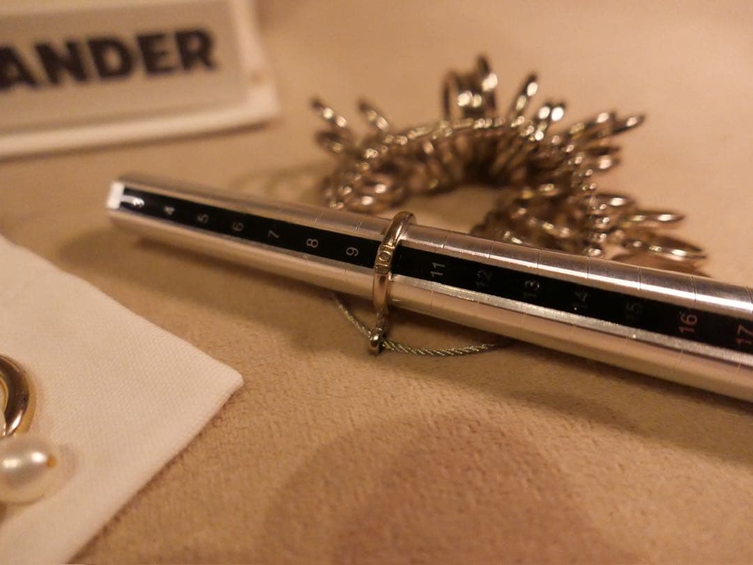 ⭐︎【JIL SANDER】バロックパールリング - メルカリ