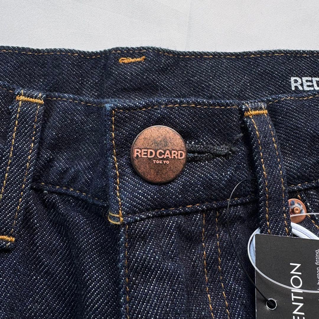 未使用タグ付き】レッドカード×スピック&スパン MM66 デニム