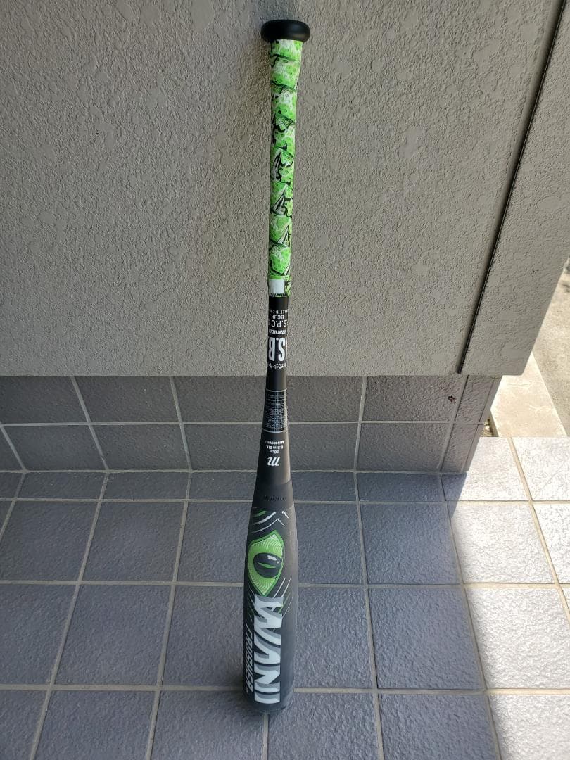 Marucci Cusher 19 バット ブラック/グリーン marucci（マルーチ） マルチ 野球 少年軟式用バット ワニクラッシャー