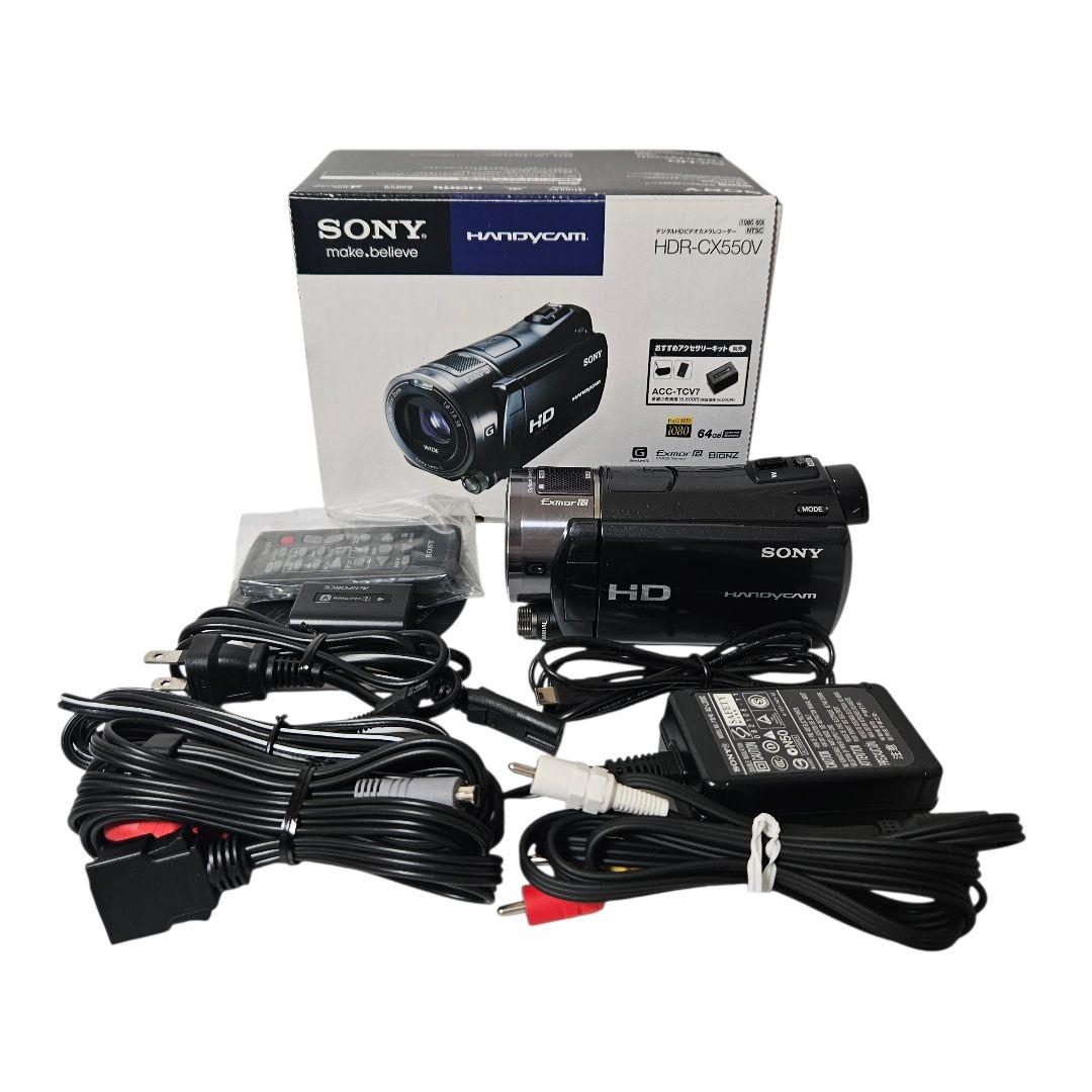 SONY デジタルHDビデオカメラレコーダー HDR-CX550V SONY HDR-CX550V Handycam High Definition Digital HD Video Camera
