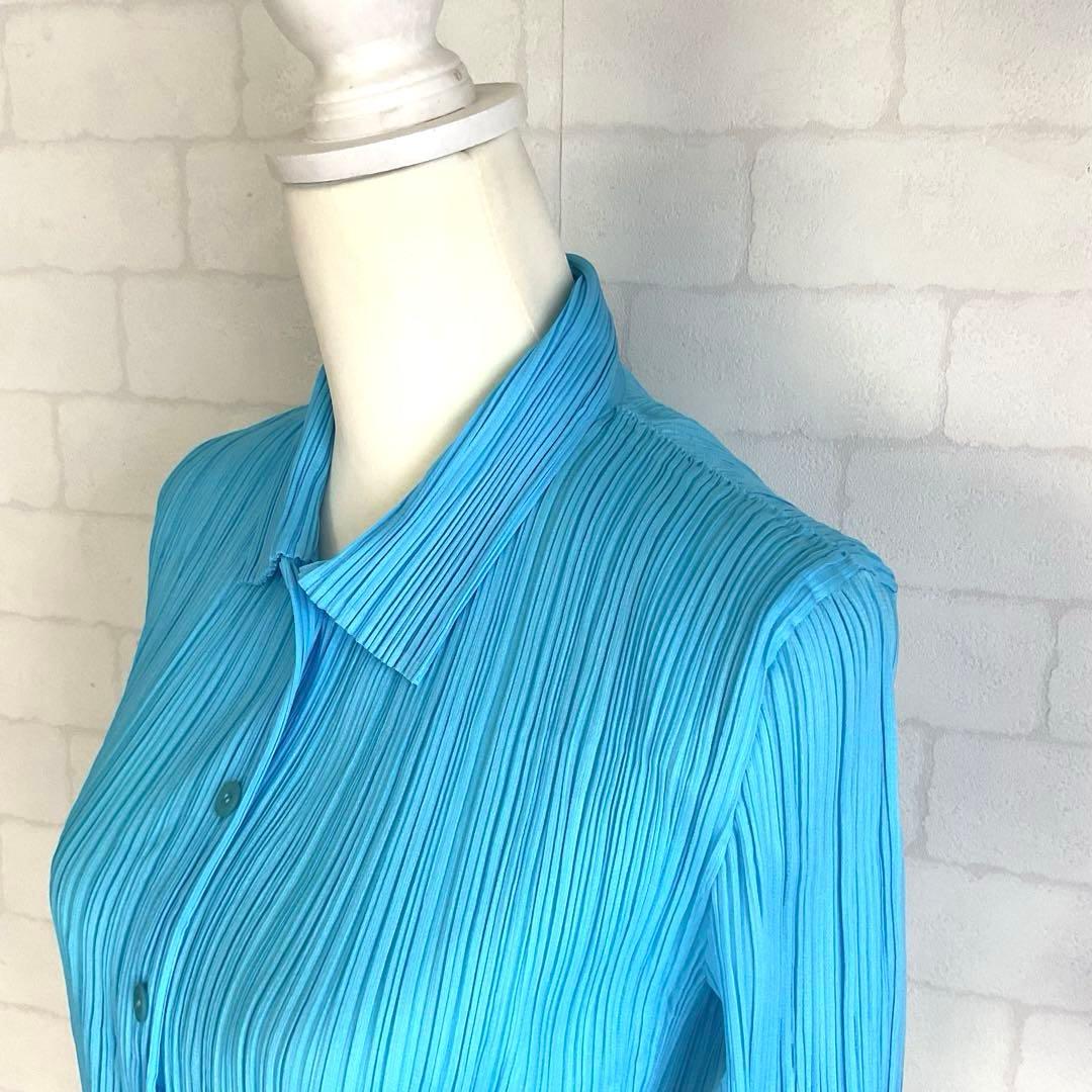 夏色】PLEATS PLEASE イッセイミヤケ プリーツ 半袖 シャツ 3の通販は