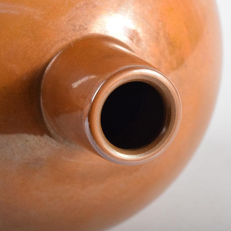 田畑一作造 朱銅 一輪挿し 樫の実 共箱 V 8319 - メルカリ