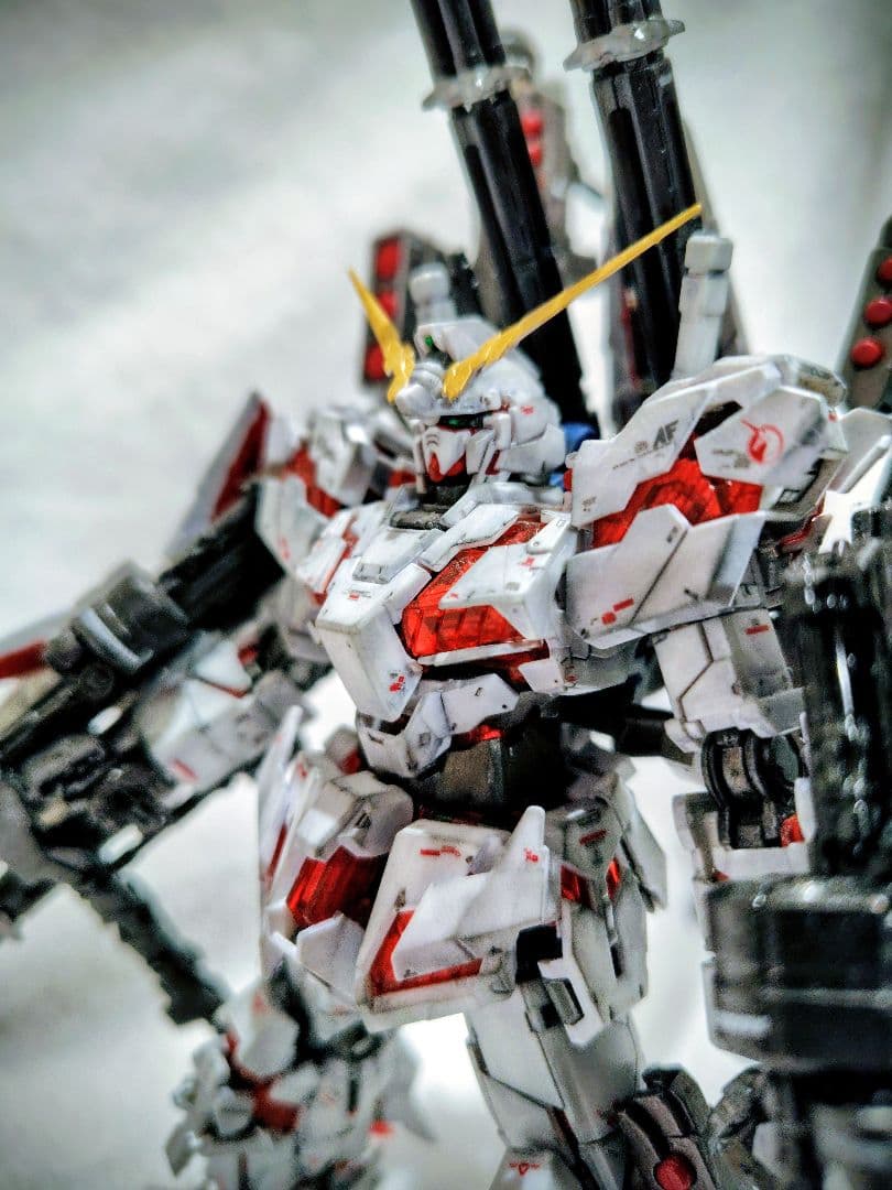 塗装済み完成品RGフルアーマーユニコーンガンダム ガンプラ】RG フルアーマーユニコーンガンダム レビュー | ポッチの