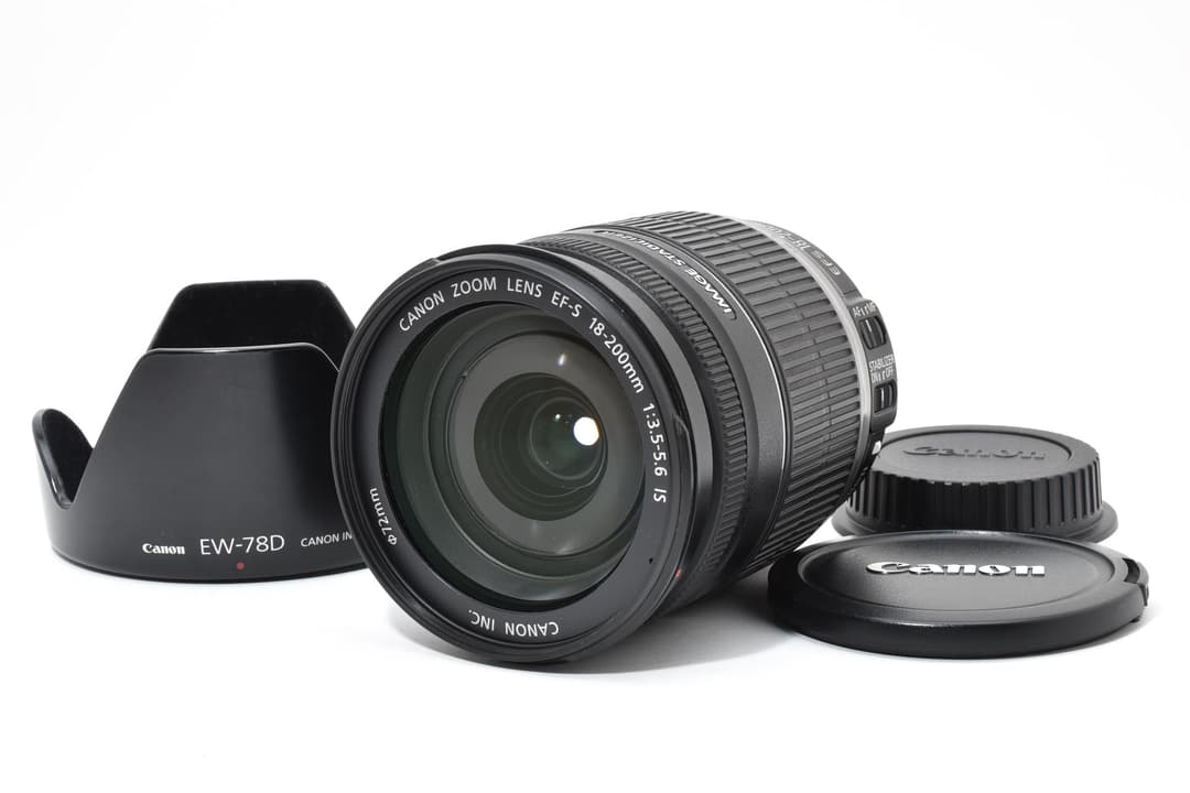 美品 Canon EF-S 18-200mm F3.5-5.6 IS #9643
