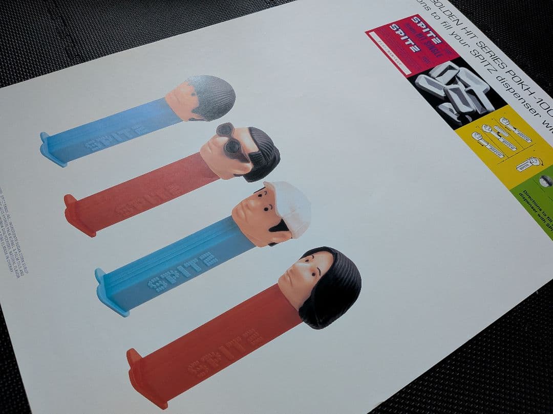 【B2告知ポスター】スピッツ「POKH-1002/PT-002」極希少品