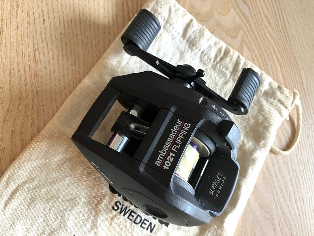 Abu 1021 Ambassadeur アンバサダー 美品 リール袋付き - メルカリ