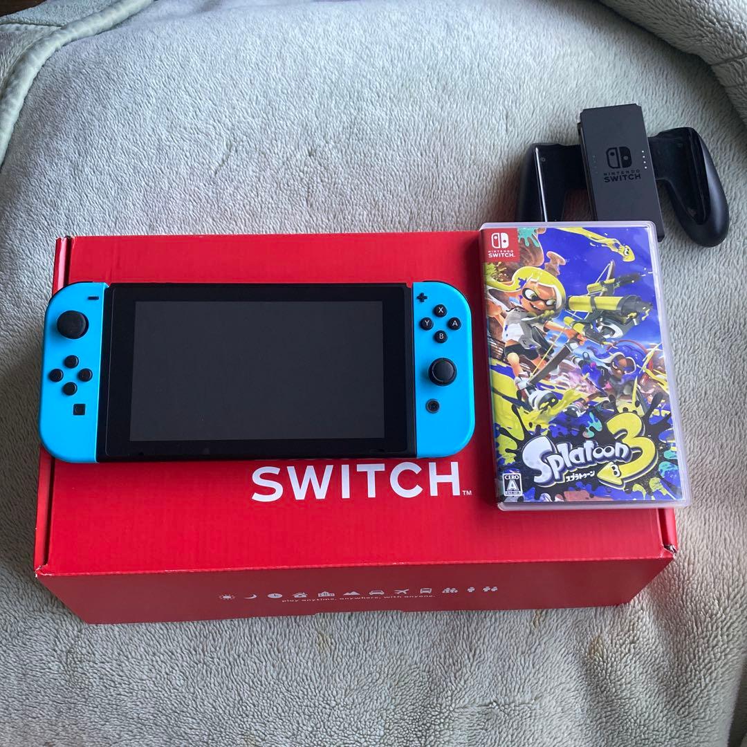 Nintendo Switch本体　おまけスプラトゥーン3 Amazon.co.jp: Nintendo Switch（有機ELモデル） スプラトゥーン3