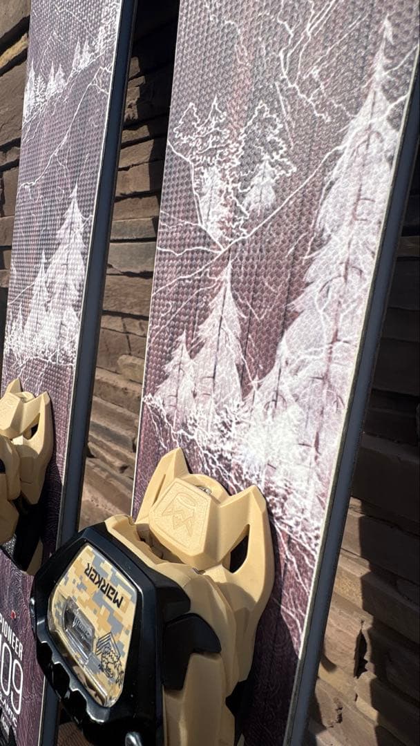 Icelantic Pioneer 109 スキー板 ビンディングセット - メルカリ