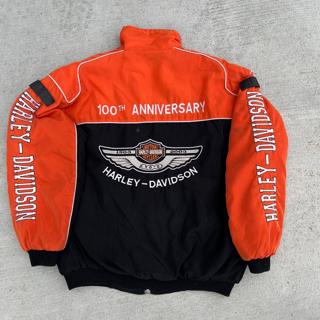 ハーレーダビッドソン ジャケット 100周年 - メルカリ