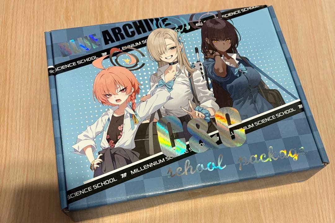 ブルアカ　C&C 制服アップデートパーケジ　韓国限定