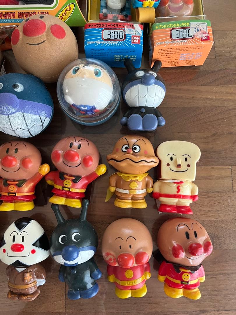 値下げ　超レア　アンパンマン 人形　フィギュアセット　昭和レトロ　やなせたかし