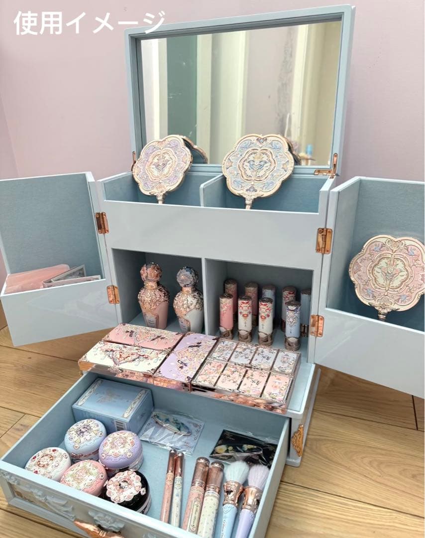 未使用】フラワーノーズ 新作 胡蝶雲肩 収納ボックス 中華風 非売品