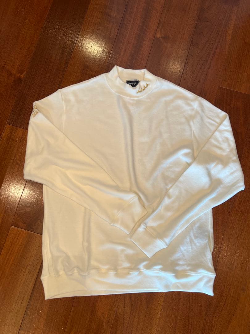 ぴょんすく新品未使用！muta ホワイト セーター 6サイズ select MOCA（セレクトモカ） ニット セーター シンプルVネックニット