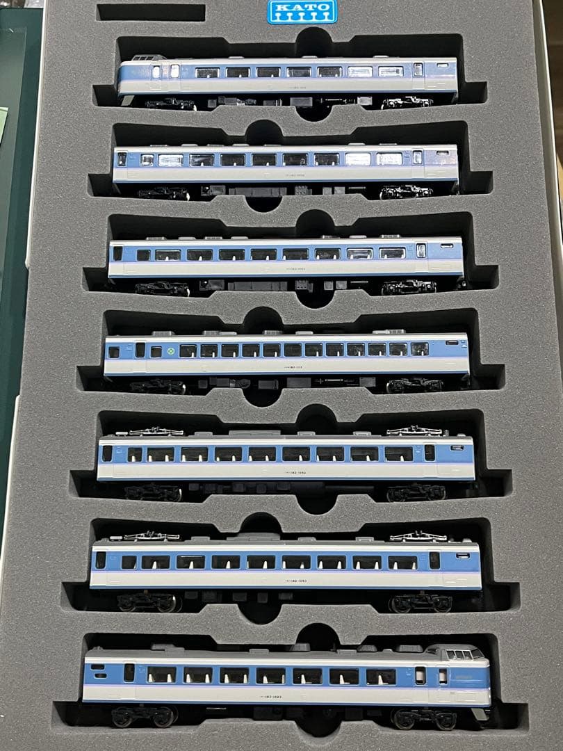 KATO 183系 あずさ (ニューカラー) 7両編成