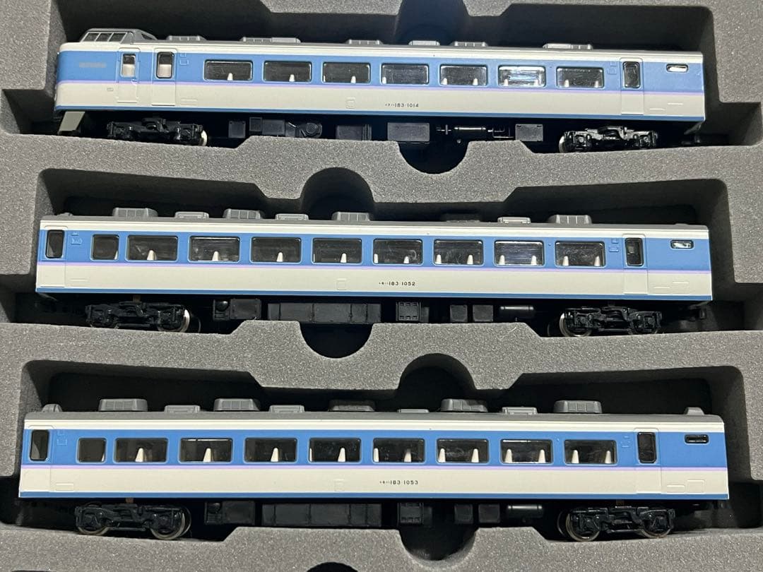 KATO 183系 あずさ (ニューカラー) 7両編成