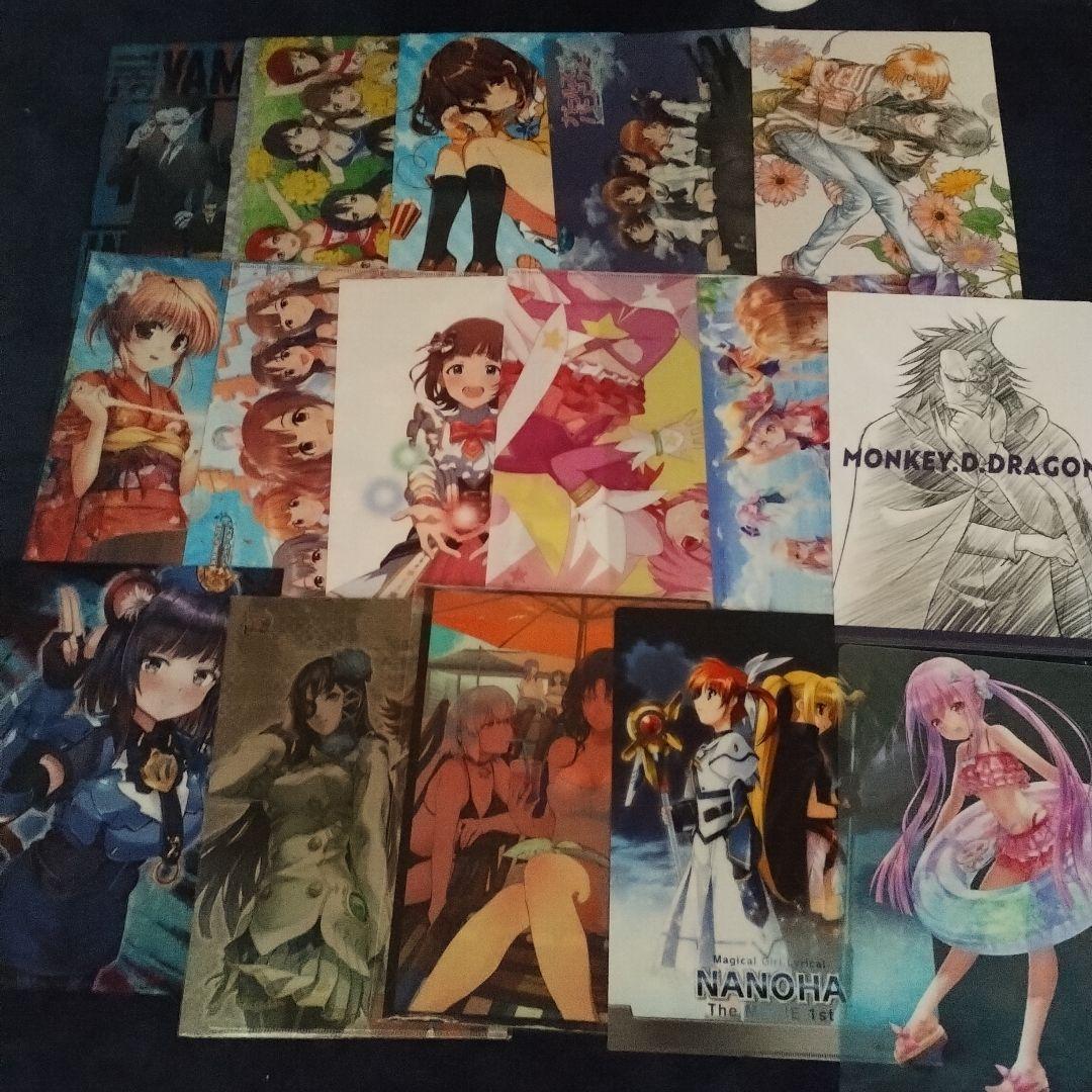 300枚　クリアファイル　アニメグッズ　ノンジャンル　まとめ売り