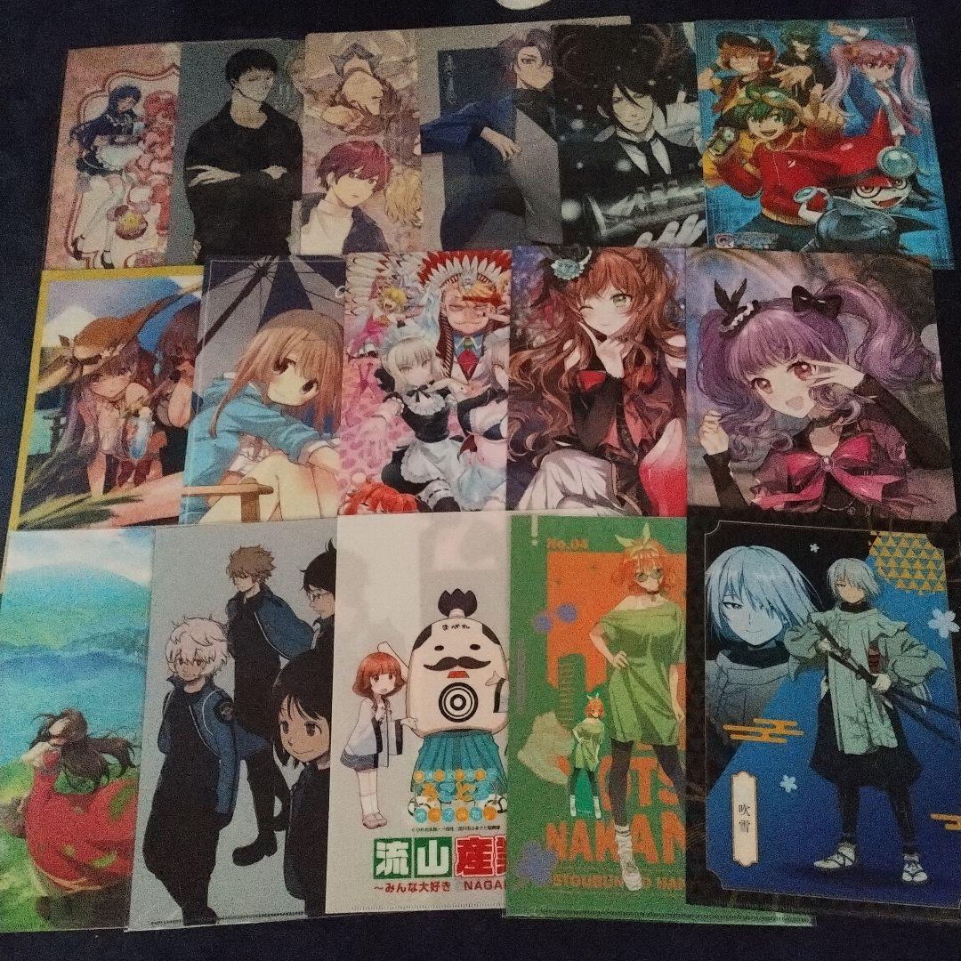 300枚　クリアファイル　アニメグッズ　ノンジャンル　まとめ売り