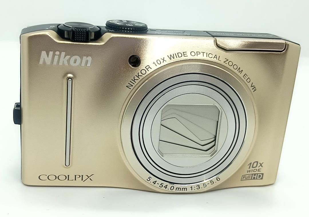 デジタルカメラ Nikon Coolpix S8100 12.1MP10X Zoom Gold
