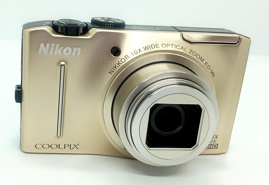 デジタルカメラ Nikon Coolpix S8100 12.1MP10X Zoom Gold