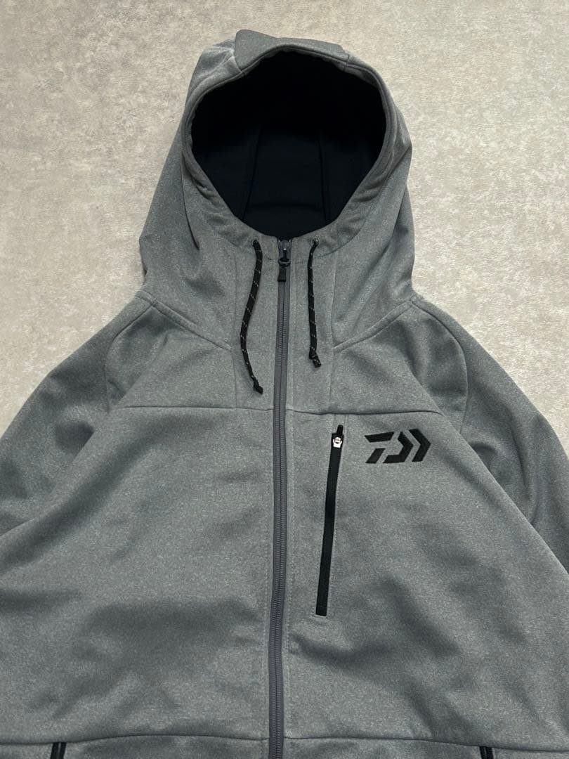 極美品 Daiwa ウインドブロックパーカー グレー L - ウェアオンライン 通販