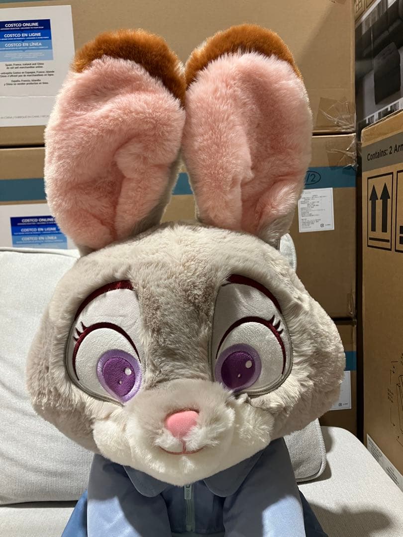 ズートピア2 　ジュディ ニック ぬいぐるみ　コストコ　ブランケット　ディズニー