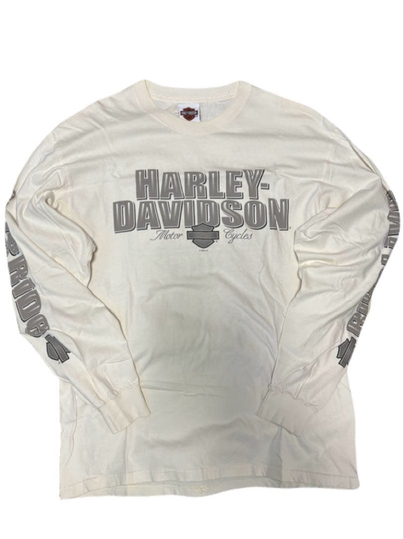 90s Harley-Davidson ロングスリーブTシャツ 90s 00s HARLEY-DAVIDSON ロングスリーブ ロンT - メルカリ