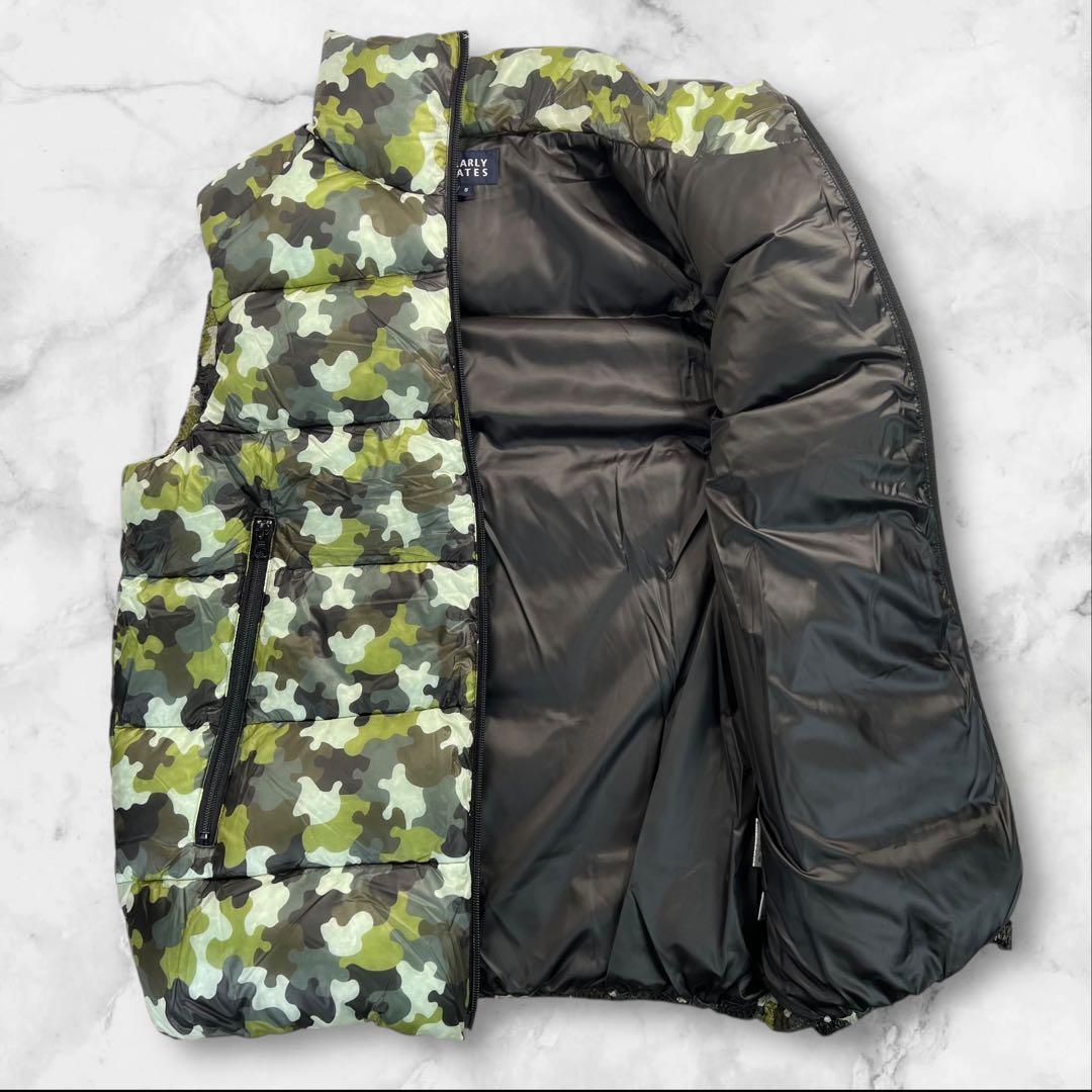 極美品 PEARLY GATES 迷彩柄 ダウンベスト サイズ5/L相当 - メンズ