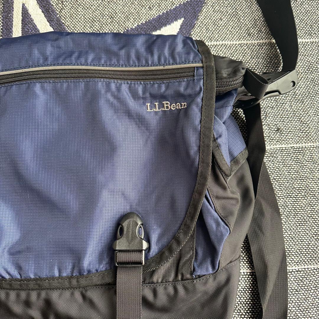 バッグ 90s L.L.Bean messenger bag shoulder navy