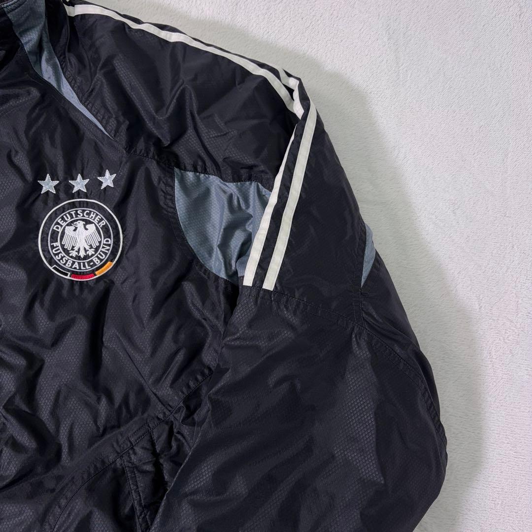 adidas】00s ドイツ代表 中綿ベンチコート サッカー 万国旗タグ S