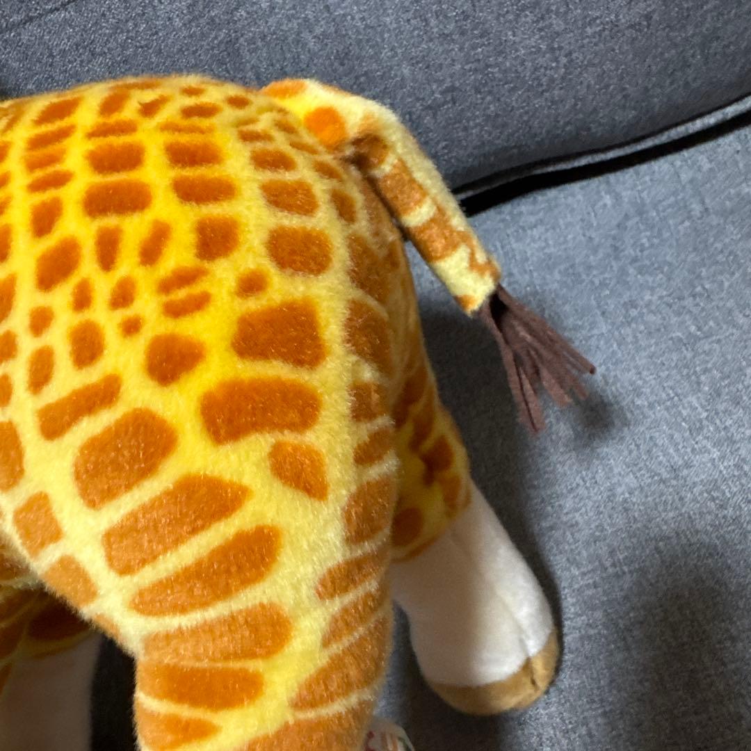 希少　キリン　大きなぬいぐるみ（CUTE）＆ハンガー（NAKAJIMA）