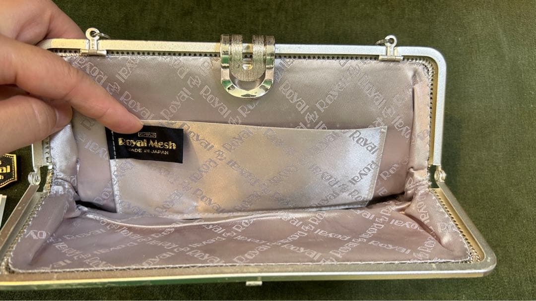 Royal Mesh ロイヤルメッシュ パーティーバッグ ヴィンテージ 日本製