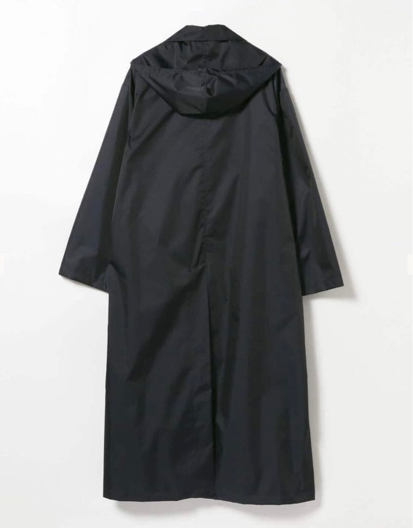 seya. ナイロン ロング コート セヤ オーバーサイズ ネイビー - メルカリ