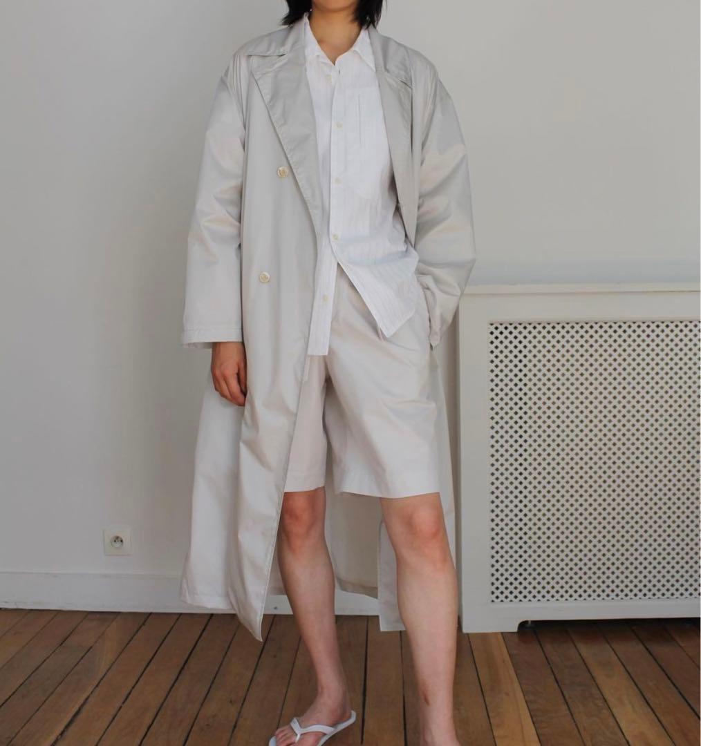 seya. ナイロン ロング コート セヤ オーバーサイズ ネイビー - メルカリ