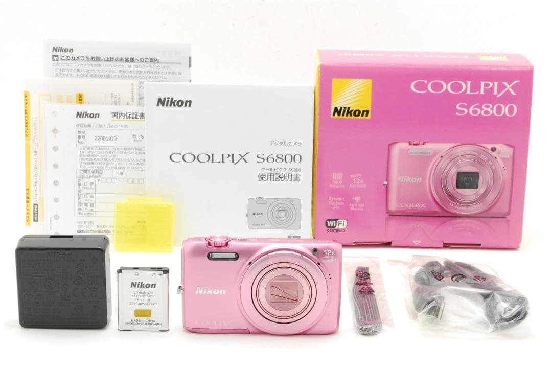未使用品 元箱付き】 ニコン Nikon COOLPIX S6800 #137