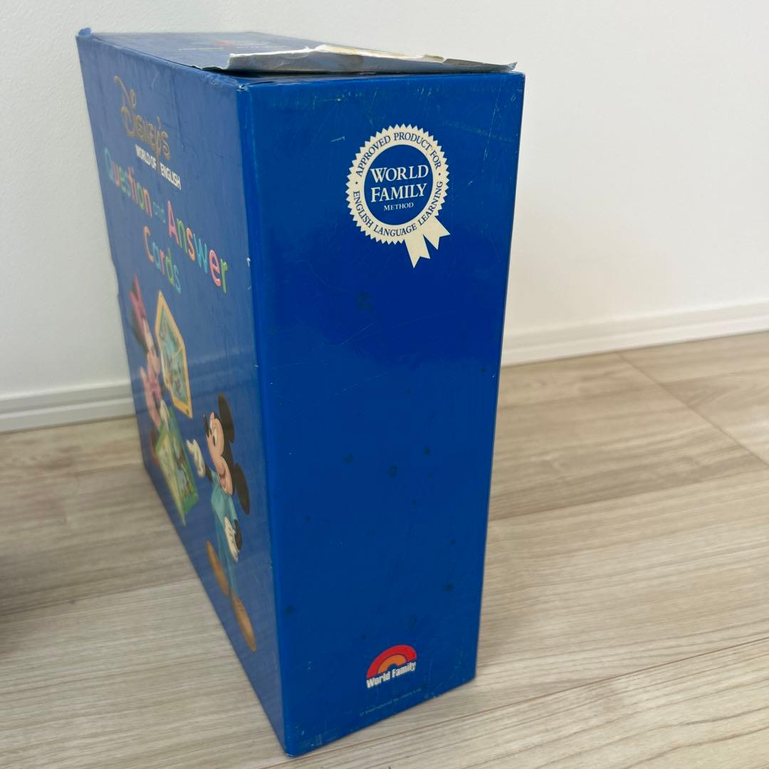 Disney World of English 質問と回答カードセット - メルカリ