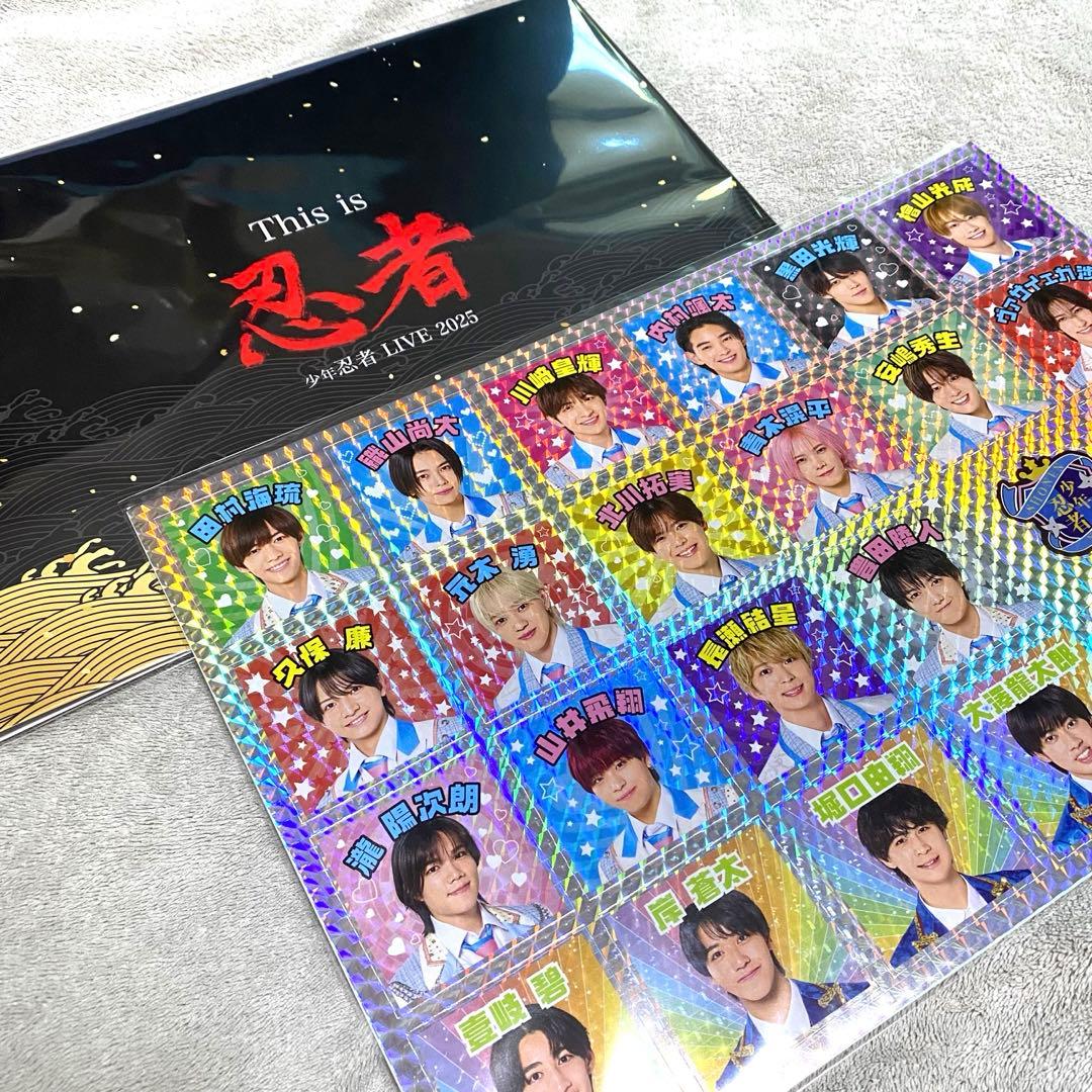少年忍者 This is 忍者 ステッカー & 忍コレクションカード - メルカリ
