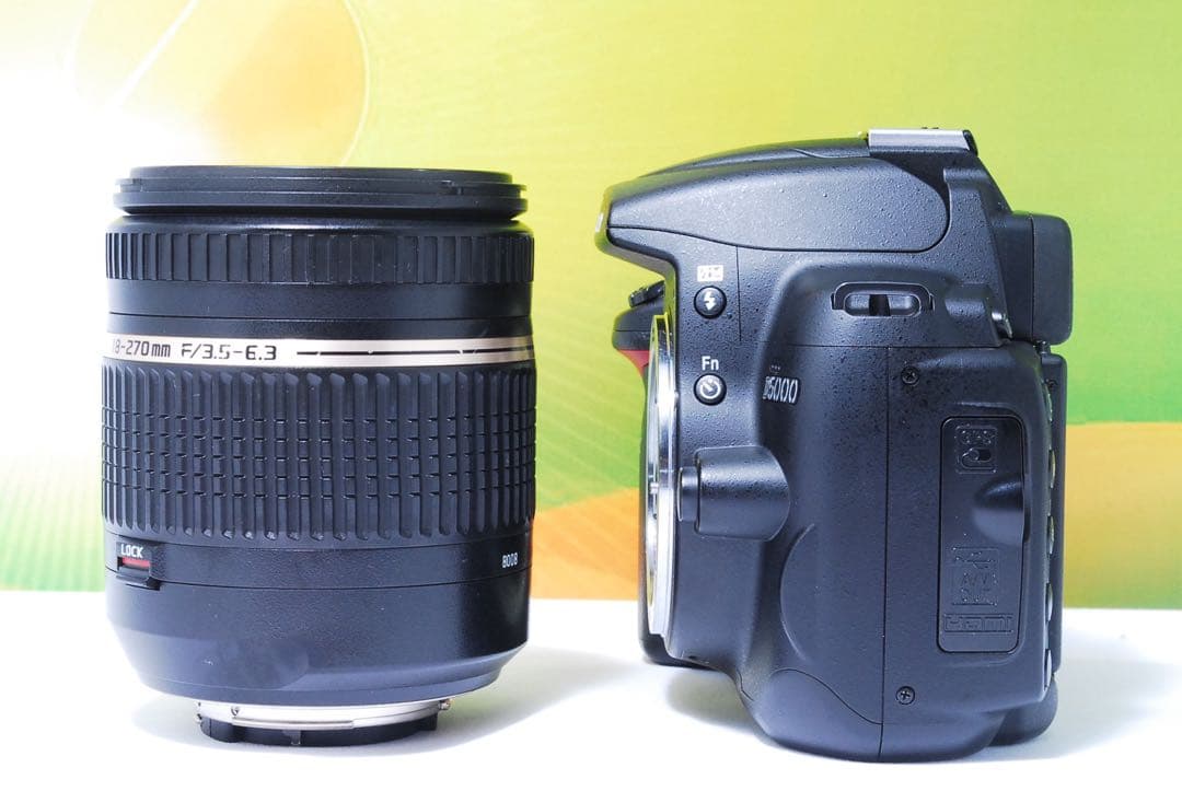 レンズ交換不要✨Nikon D5000 TAMRON 18-270mm 一眼レフ - メルカリ
