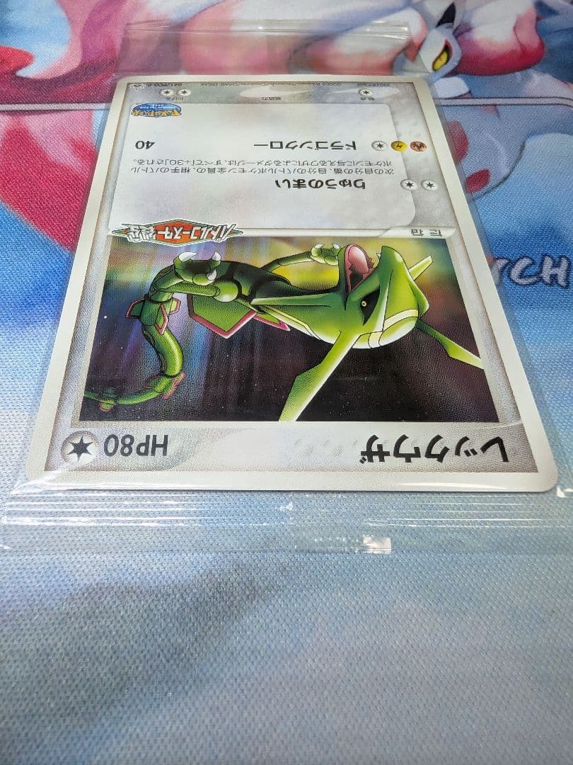 レックウザ スイクン アチャモ 2005ポケパーク限定プロモ 未開封3点