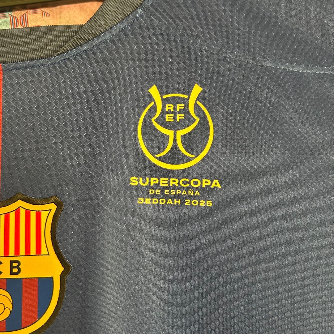 24-25 バルセロナ ハフィーニャ スーペルコパ 決勝仕様 ユニフォーム