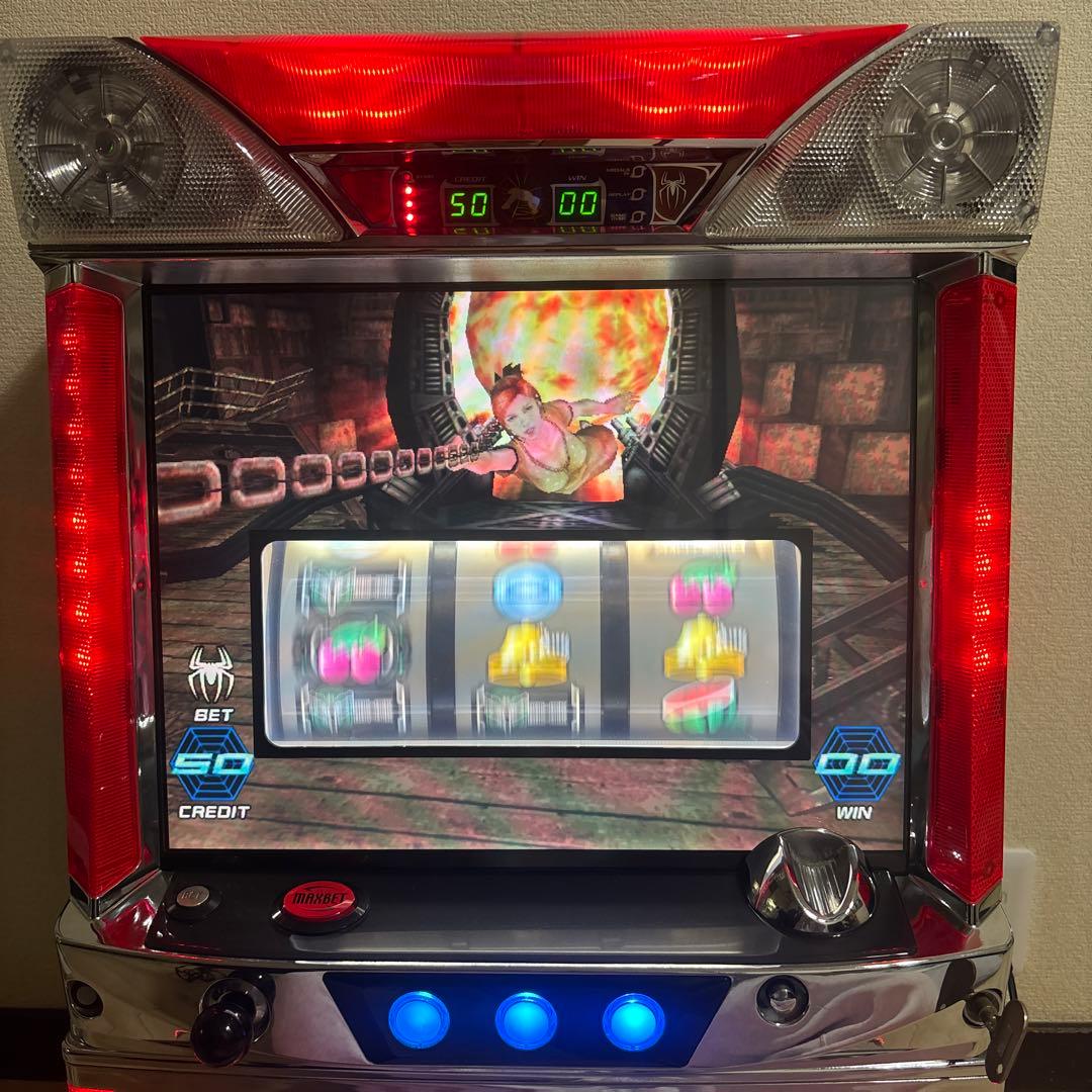 スロット実機　レア台　スパイダーマン2G
