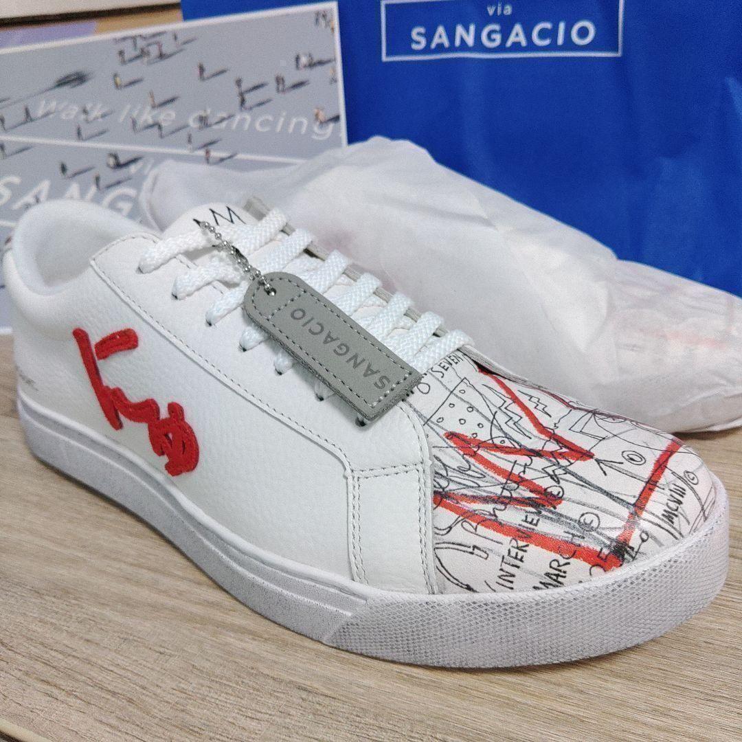 新品未使用‼️にゅ バスキア 抽選限定 スニーカー SANGACIO 27.5