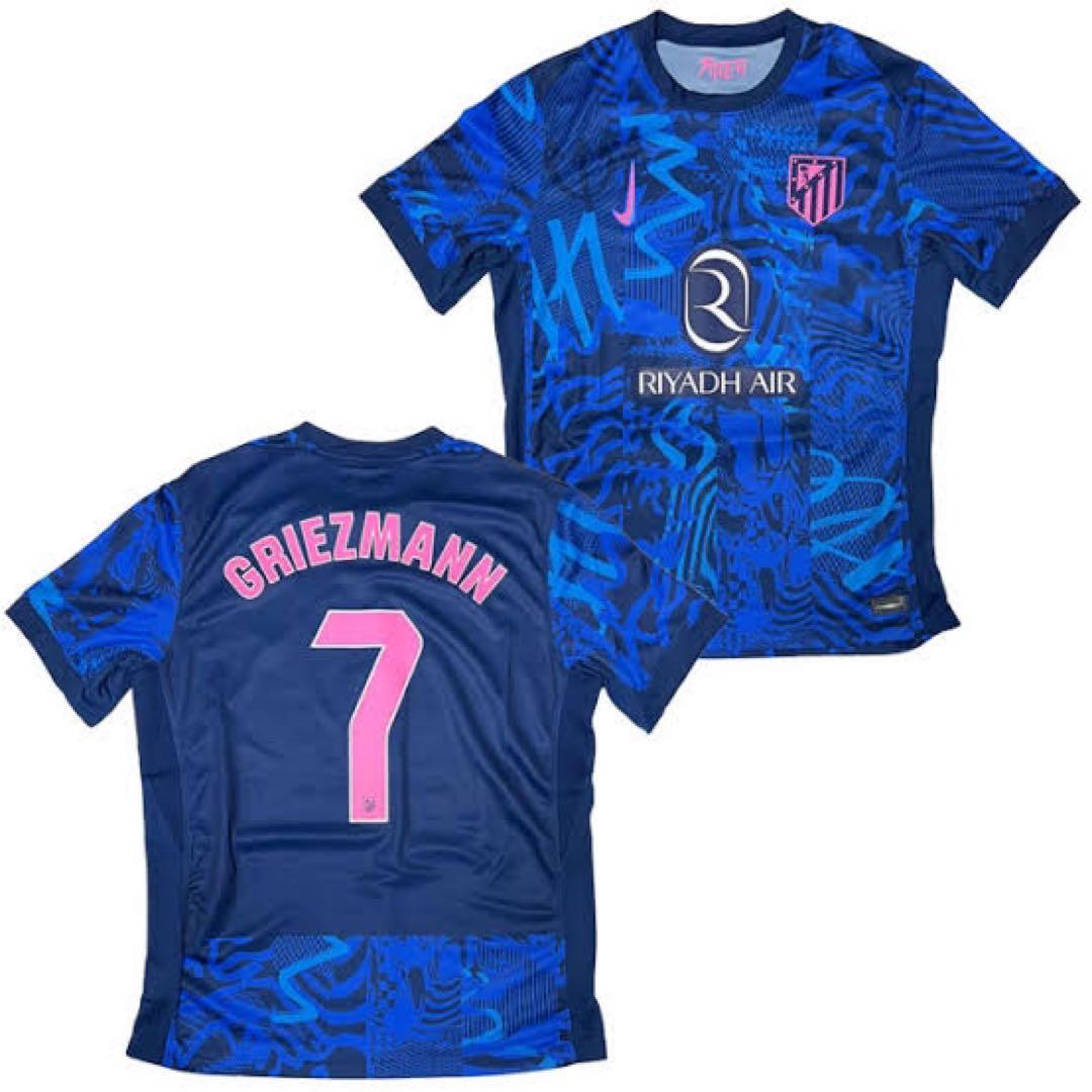 レア】アトレティコマドリード グリーズマン サッカー ユニフォーム
