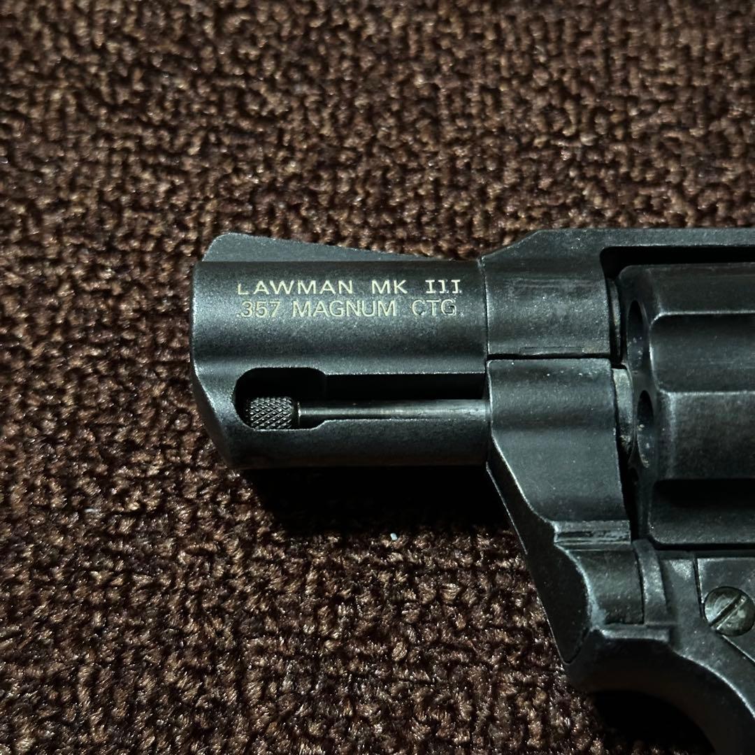 コルトローマン LAWMAN MK III 357 MAGNUM モデルガン
