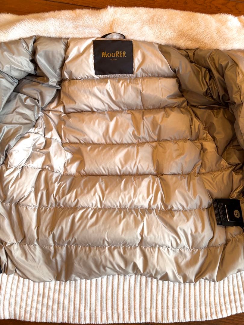 ムーレー Moorer ミンク ダウン 異素材 イタリア製 - メルカリ