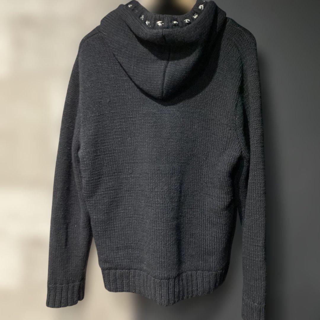 H.R.MARKET ハリウッドランチマーケット ウールフルジップパーカー L